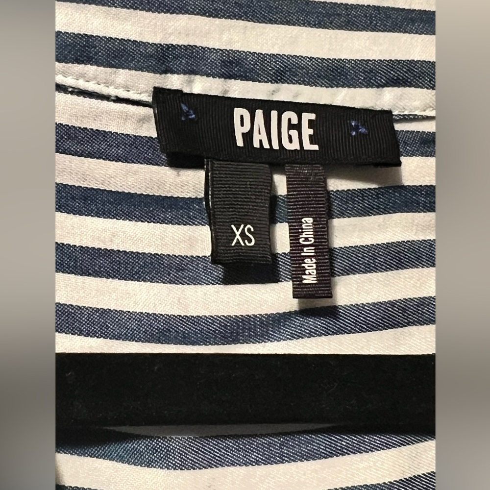 Paige Stripe Haidee Dress NWOT - Picture 3 of 8